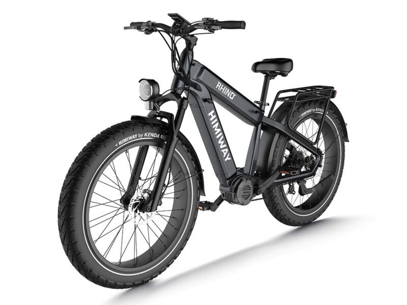 Dual Battery Off-road Electric Bike Rhino Himi Grey