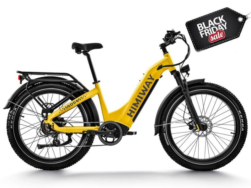 Premium-All-terrain-Electric-Fat-Bike-Zebra Yellow-BF-Sale